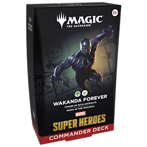 Marvel Super Heroes Commander Deck - Wakanda Forever | Galactic Gamez