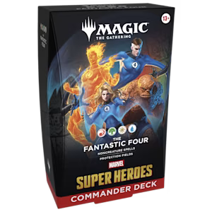 Marvel Super Heroes Commander Deck - Fantastic Four | Galactic Gamez