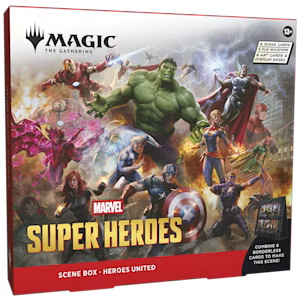 Marvel Super Heroes Scene Box | Galactic Gamez