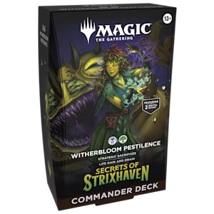Secrets of Strixhaven Commander Deck - Witherbloom Pestilence | Galactic Gamez