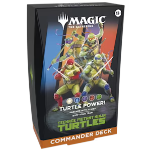 Teenage Mutant Ninja Turtles Commander Deck - Turtle Power! | Galactic Gamez