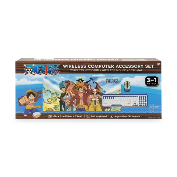 One Piece Megaset Wireless Computer Accessory Set | Galactic Gamez