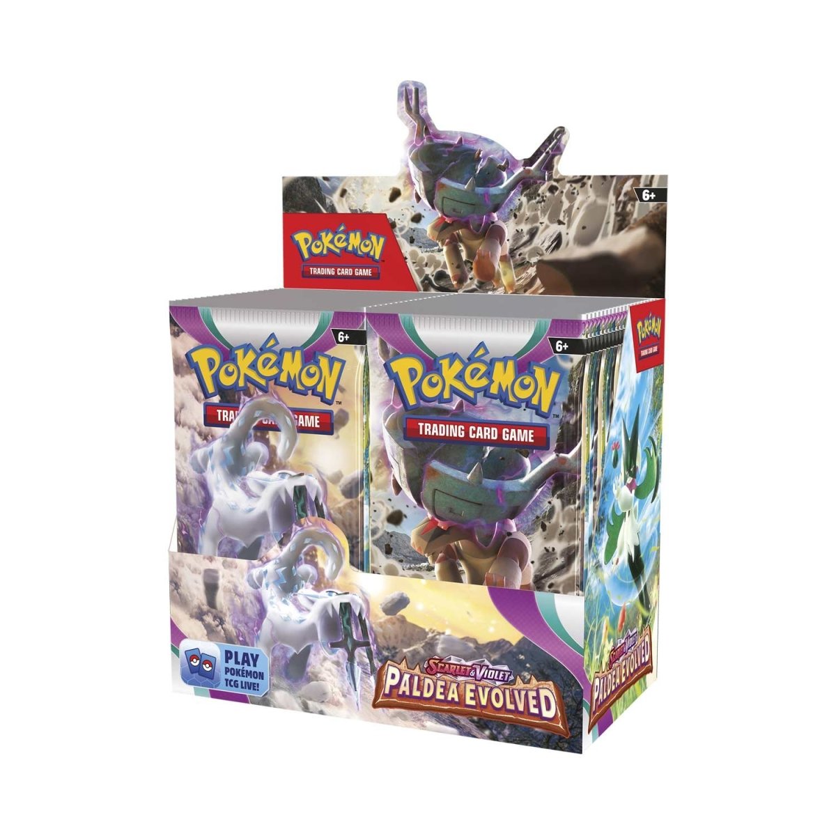 Pokémon TCG: Scarlet & Violet-Paldea Evolved Booster Display Box (36 Packs) | Galactic Gamez