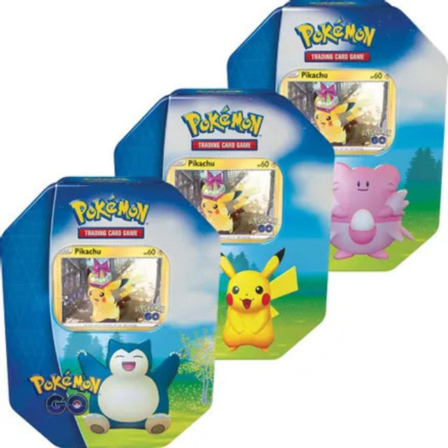 Pokemon TCG: Trainer Boxes and Special Items - Pokemon GO - Gift Tin | Galactic Gamez