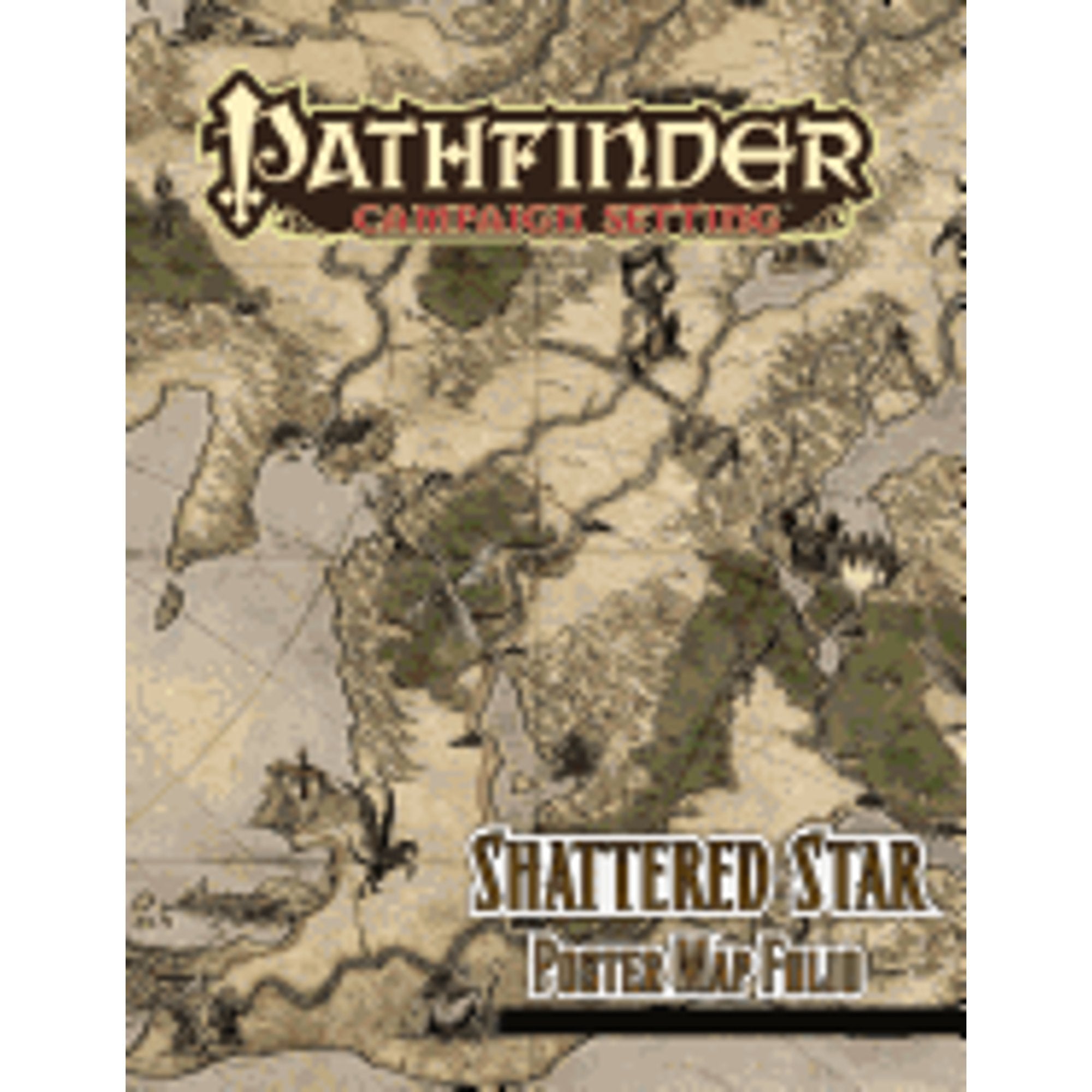 Pathfinder Campaign Setting Reign of Winter Poster Map Folio | Galactic Gamez