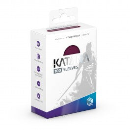 Ultimate Guard Sleeves Katana Radiant Plum 100-Count | Galactic Gamez