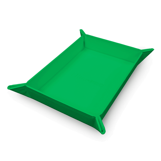 Vivid Magnetic Folding Dice Tray - Green | Galactic Gamez