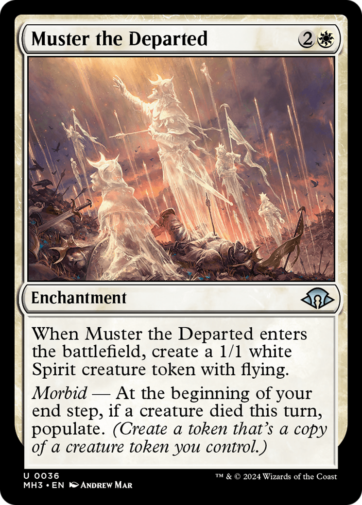 Muster the Departed [Modern Horizons 3] | Galactic Gamez