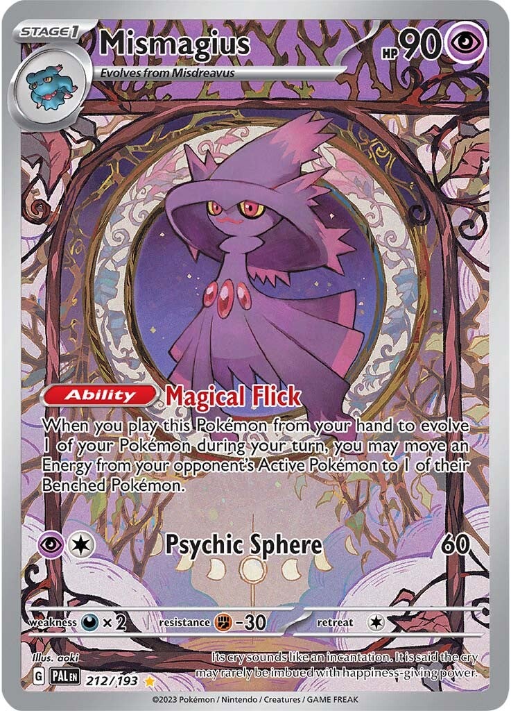 Mismagius (212/193) [Scarlet & Violet: Paldea Evolved] | Galactic Gamez