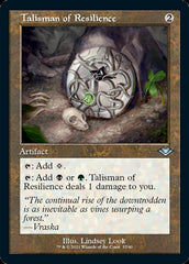 Talisman of Resilience (Retro Foil Etched) [Modern Horizons] | Galactic Gamez