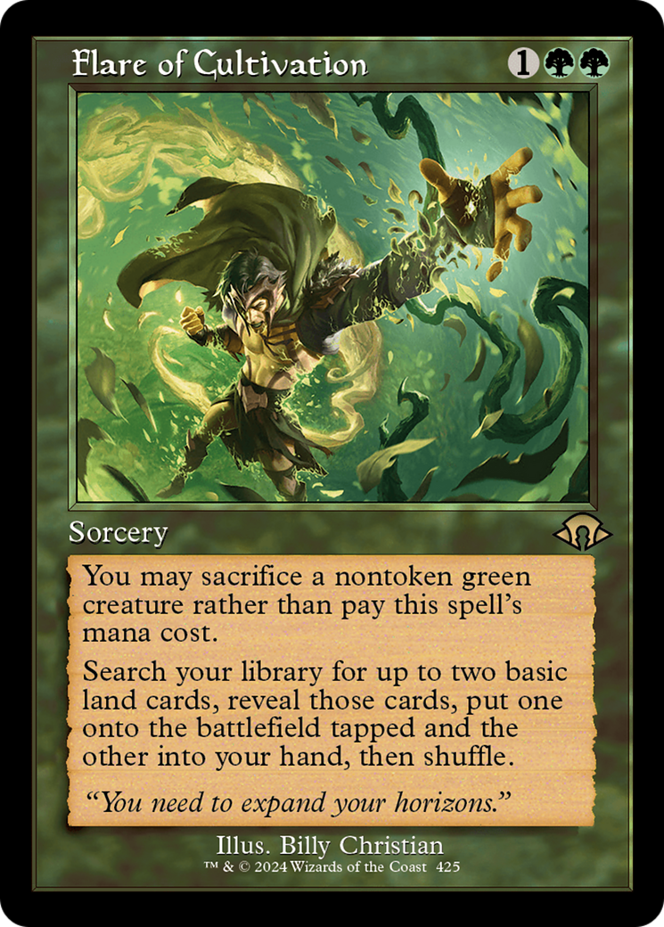Flare of Cultivation (Retro) [Modern Horizons 3] | Galactic Gamez