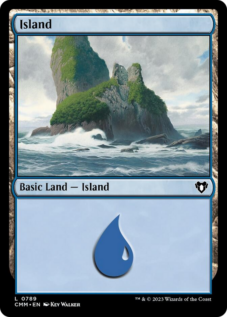 Island (789) [Commander Masters] | Galactic Gamez