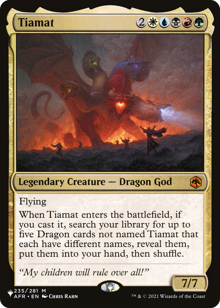 Tiamat [The List] | Galactic Gamez