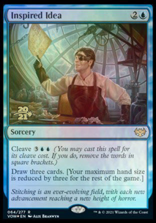 Inspired Idea [Innistrad: Crimson Vow Prerelease Promos] | Galactic Gamez