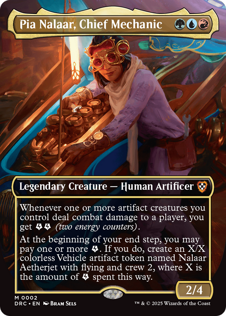 Pia Nalaar, Chief Mechanic (Borderless) [Aetherdrift Commander] | Galactic Gamez