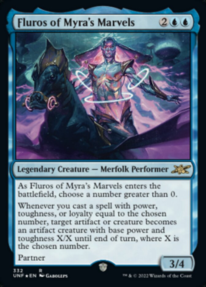 Fluros of Myra's Marvels (Galaxy Foil) [Unfinity] | Galactic Gamez