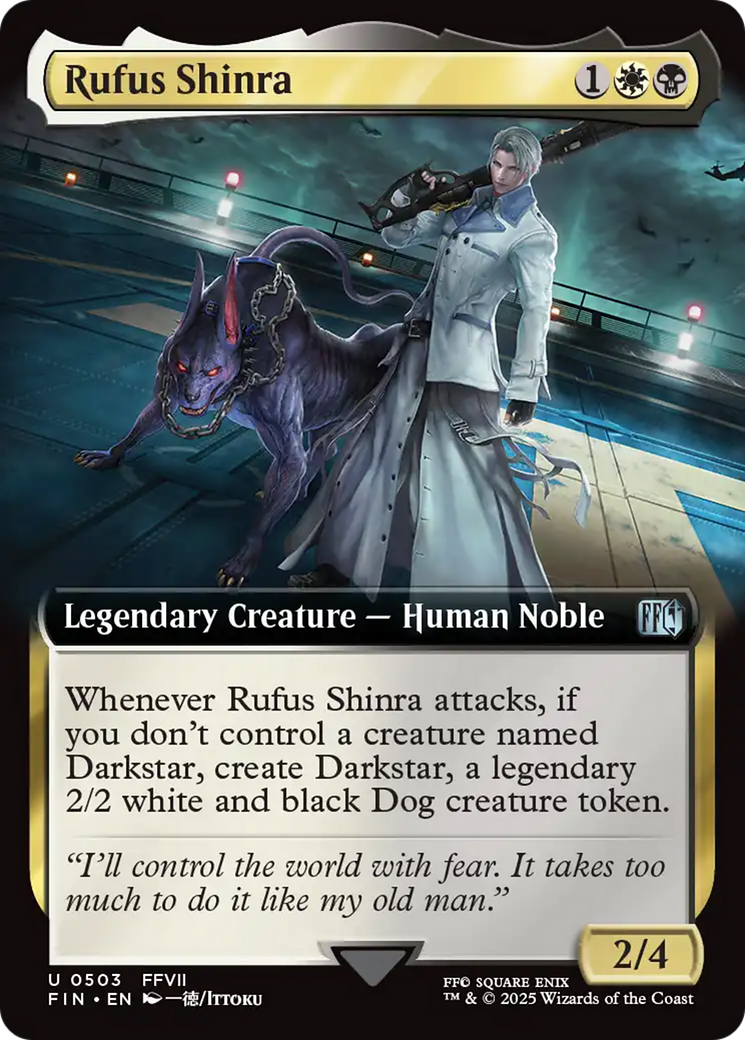 Rufus Shinra (Extended Art) [FINAL FANTASY] | Galactic Gamez