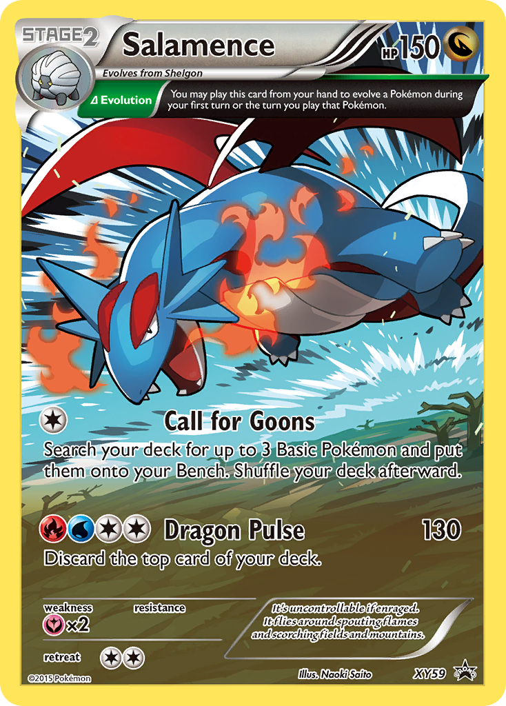 Salamence (XY59) [XY: Black Star Promos] | Galactic Gamez