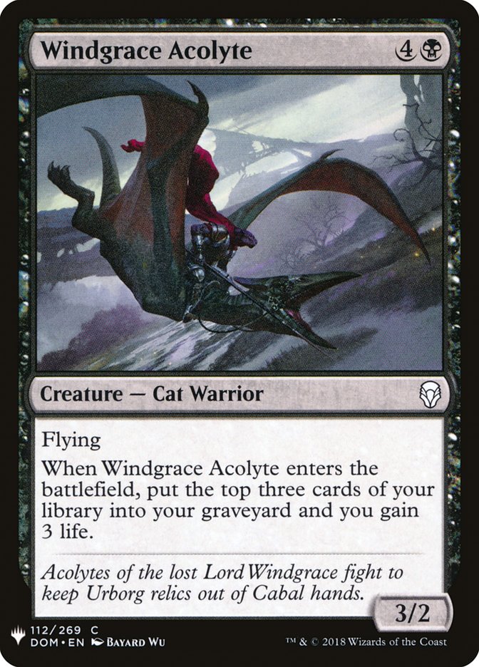 Windgrace Acolyte [Mystery Booster] | Galactic Gamez