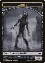Zombie (007) // Myr (019) Double-Sided Token [Modern Horizons Tokens] | Galactic Gamez