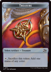 Treasure // Pilot Double-Sided Token [Aetherdrift Tokens] | Galactic Gamez