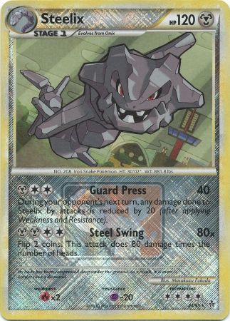 Steelix (24/95) (League Promo) [HeartGold & SoulSilver: Unleashed] | Galactic Gamez