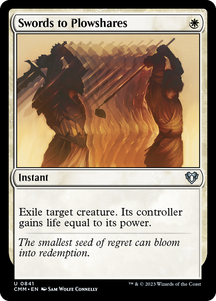 Swords to Plowshares [Commander Masters] | Galactic Gamez