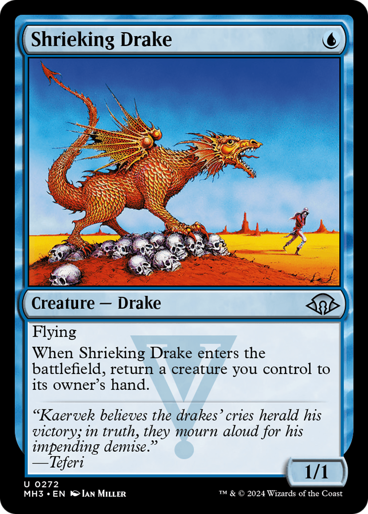 Shrieking Drake [Modern Horizons 3] | Galactic Gamez