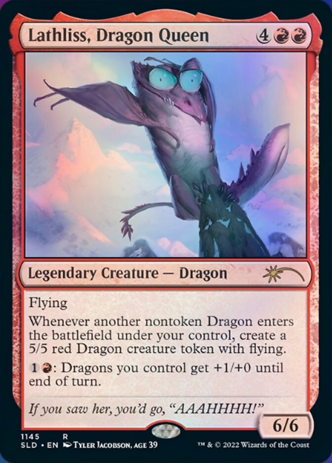 Lathliss, Dragon Queen (1145) [Secret Lair Drop Series] | Galactic Gamez