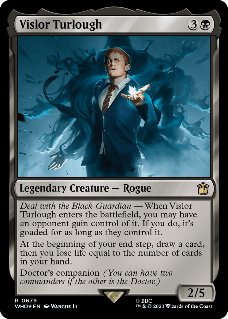 Vislor Turlough (Surge Foil) [Doctor Who] | Galactic Gamez