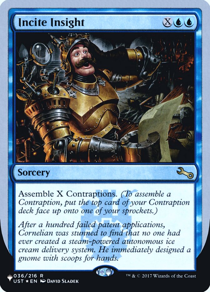 Incite Insight (Unfinity Foil Edition) [The List] | Galactic Gamez