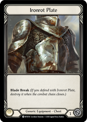 Ironrot Plate [U-WTR156] (Welcome to Rathe Unlimited)  Unlimited Rainbow Foil | Galactic Gamez