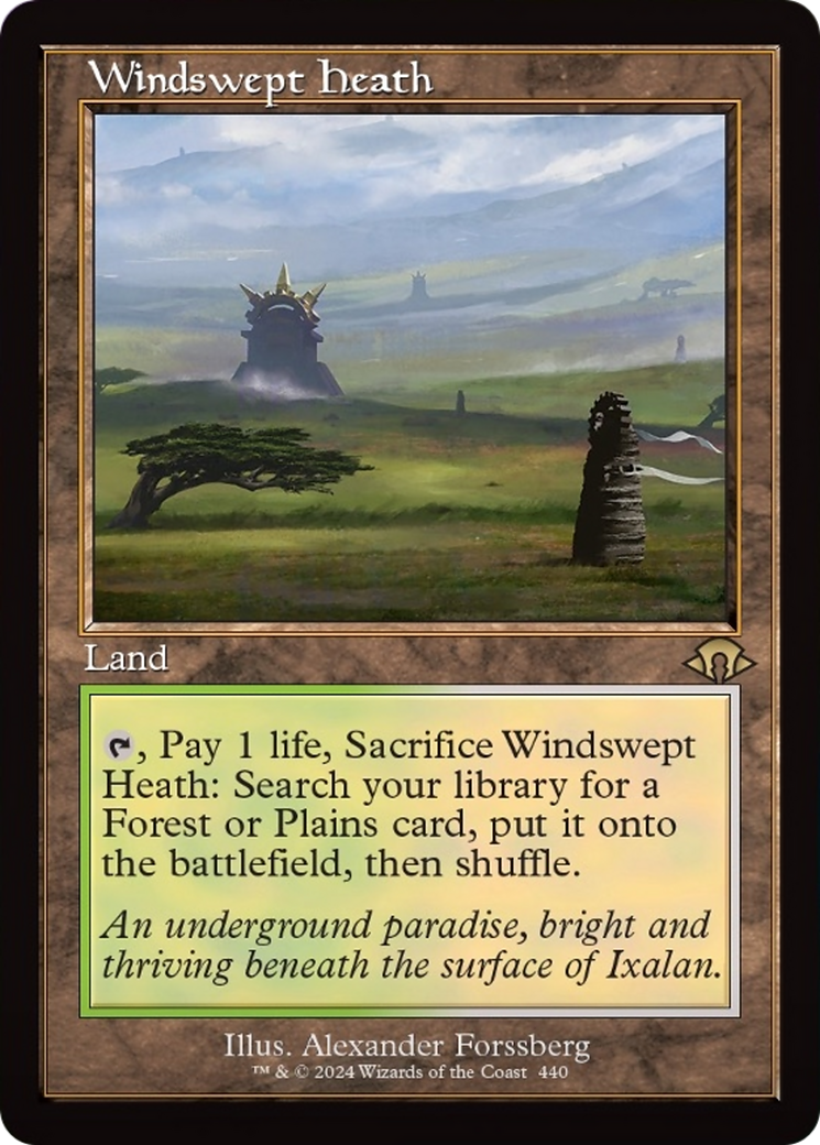 Windswept Heath (Retro) [Modern Horizons 3] | Galactic Gamez