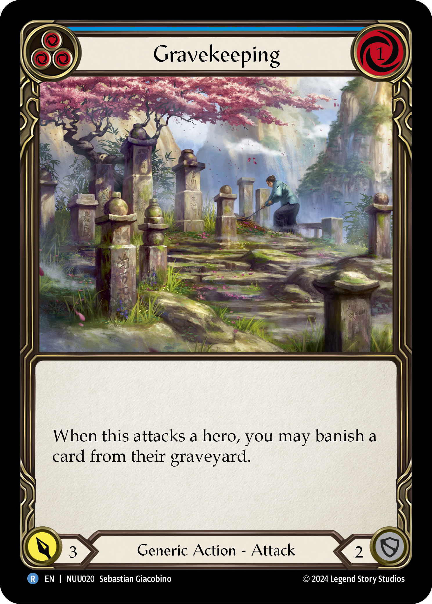 Gravekeeping [NUU020] (Part the Mistveil Nuu Blitz Deck) | Galactic Gamez