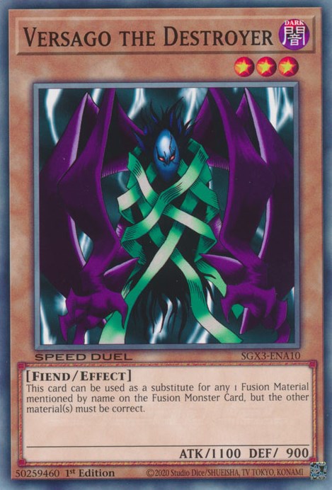 Versago the Destroyer [SGX3-ENA10] Common | Galactic Gamez