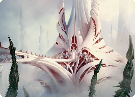 The Fair Basilica Art Card [Phyrexia: All Will Be One Art Series] | Galactic Gamez