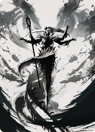 Atraxa, Grand Unifier 2 Art Card [Phyrexia: All Will Be One Art Series] | Galactic Gamez