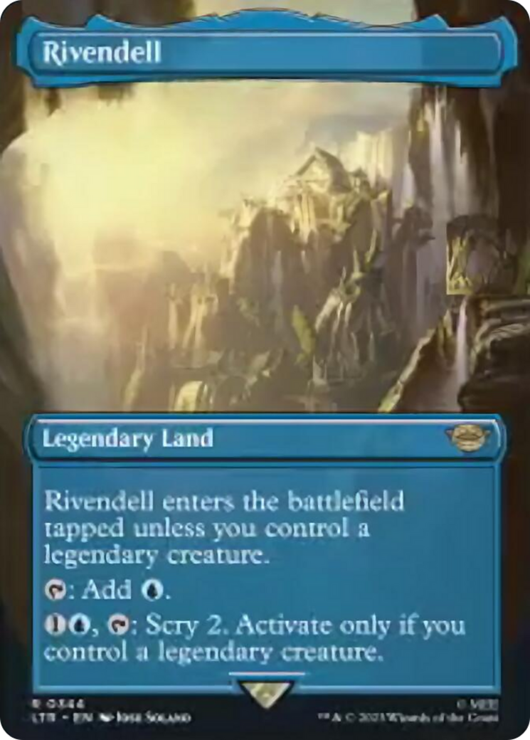 Rivendell (Borderless Alternate Art) [The Lord of the Rings: Tales of Middle-Earth] | Galactic Gamez