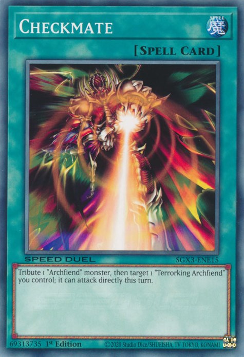 Checkmate [SGX3-ENE15] Common | Galactic Gamez