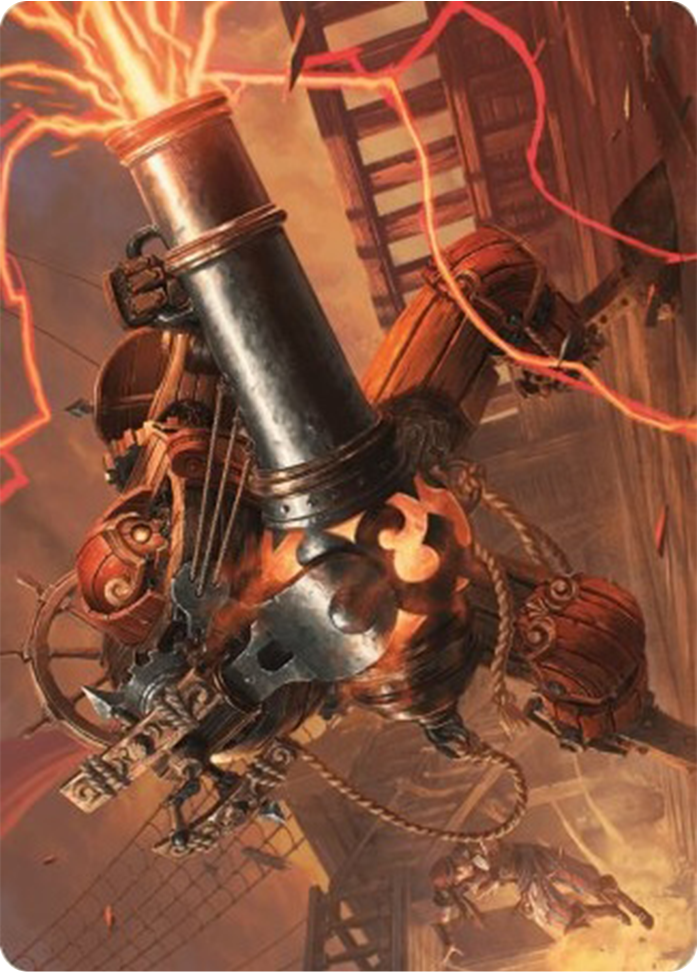 Blaster Hulk Art Card [Modern Horizons 3 Art Series] | Galactic Gamez