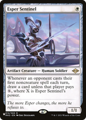 Esper Sentinel [The List] | Galactic Gamez