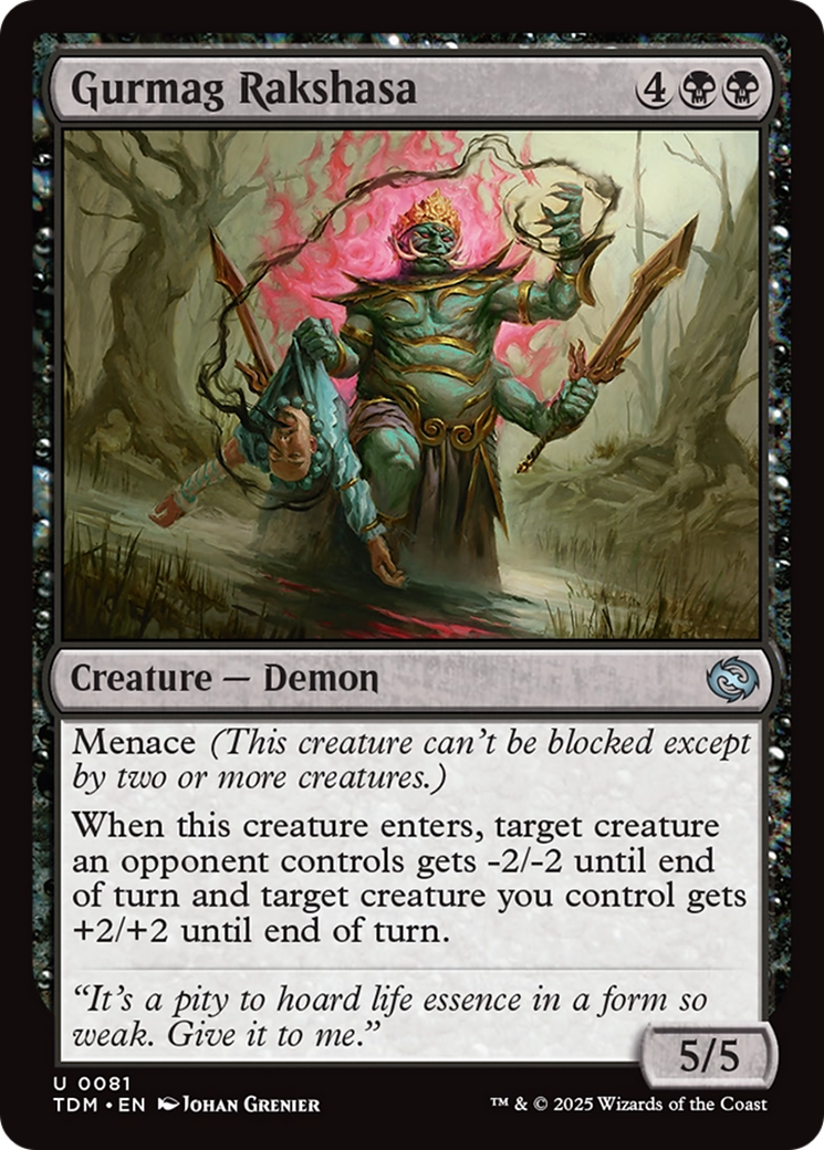 Gurmag Rakshasa [Tarkir: Dragonstorm] | Galactic Gamez