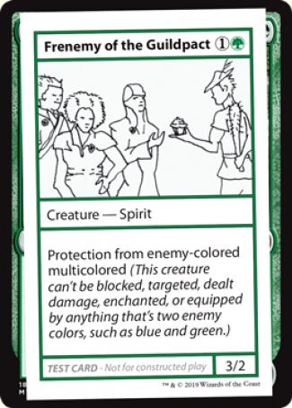 Frenemy of the Guildpact (2021 Edition) [Mystery Booster Playtest Cards] | Galactic Gamez