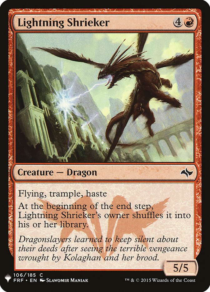 Lightning Shrieker [Mystery Booster] | Galactic Gamez