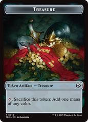 Beast // Treasure Double-Sided Token [Tarkir: Dragonstorm Commander Tokens] | Galactic Gamez