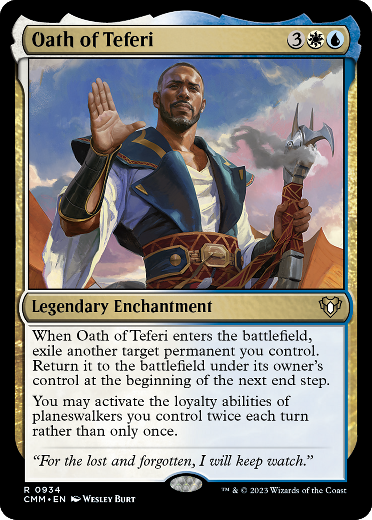 Oath of Teferi [Commander Masters] | Galactic Gamez