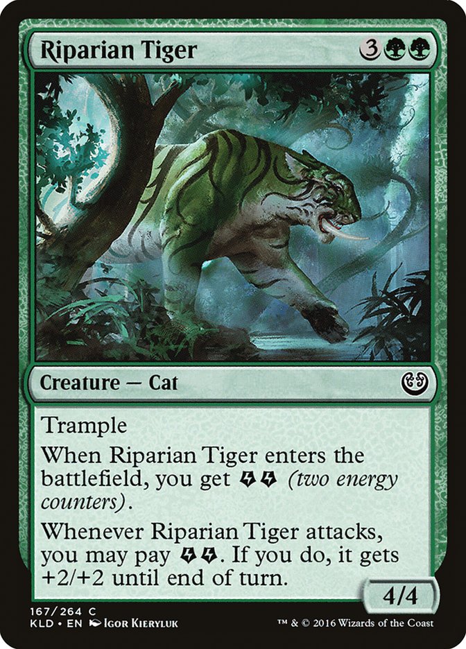 Riparian Tiger [Kaladesh] | Galactic Gamez