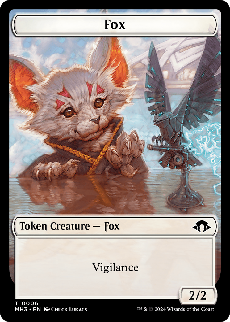 Servo // Fox Double-Sided Token [Modern Horizons 3 Tokens] | Galactic Gamez