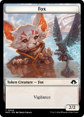 Servo // Fox Double-Sided Token [Modern Horizons 3 Tokens] | Galactic Gamez