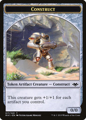 Shapeshifter (001) // Construct (017) Double-Sided Token [Modern Horizons Tokens] | Galactic Gamez